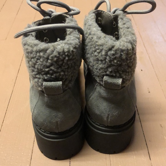 Marc Fisher Hiker Boot Faux Fur - Picture 6 of 8